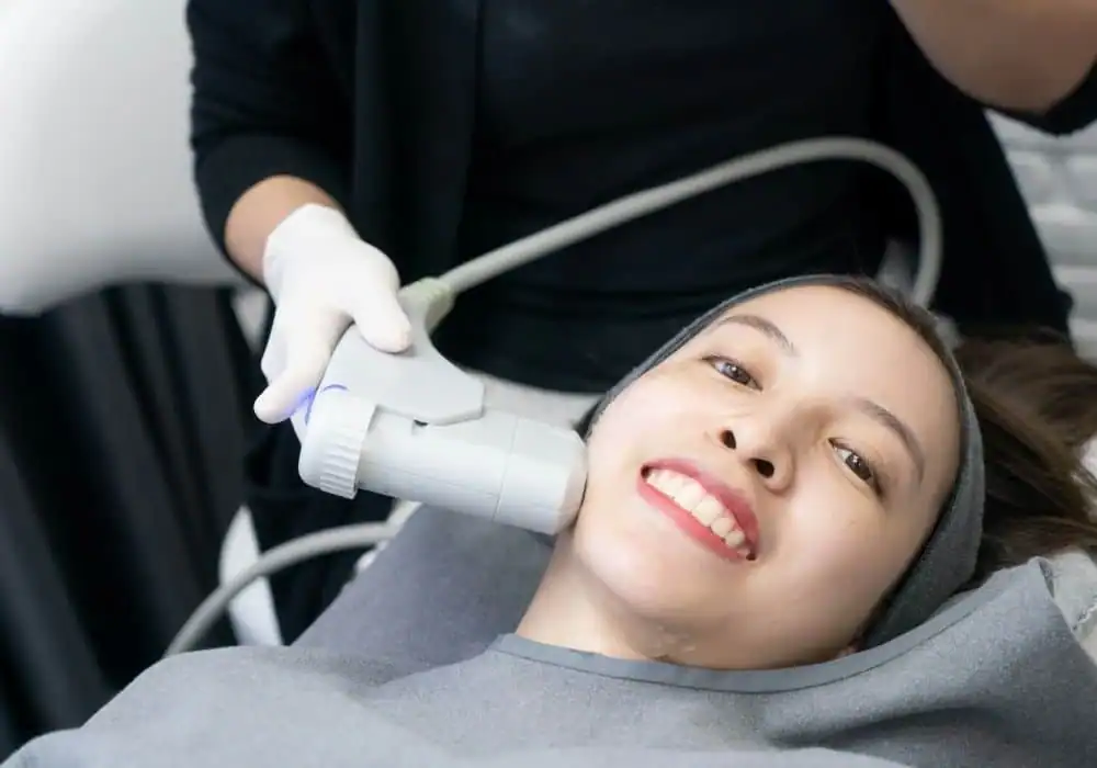 HIFU treatment Hartlepool in progress