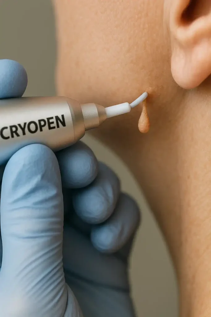 Cryopen for skin tags removal Hartlepool speak to our team today!