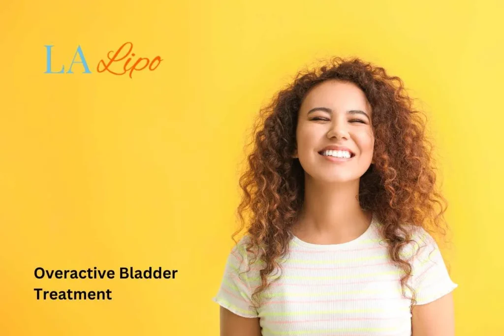 woman smiling about overactive bladder treatment Hartlepool solutions