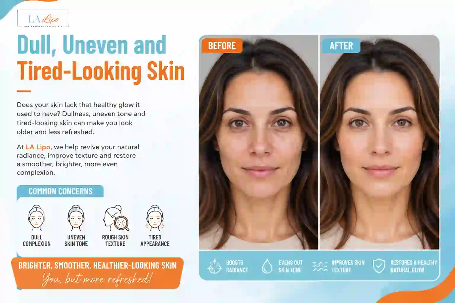 Sign #5: Dull, Uneven and Tired-Looking Skin Hartlepool